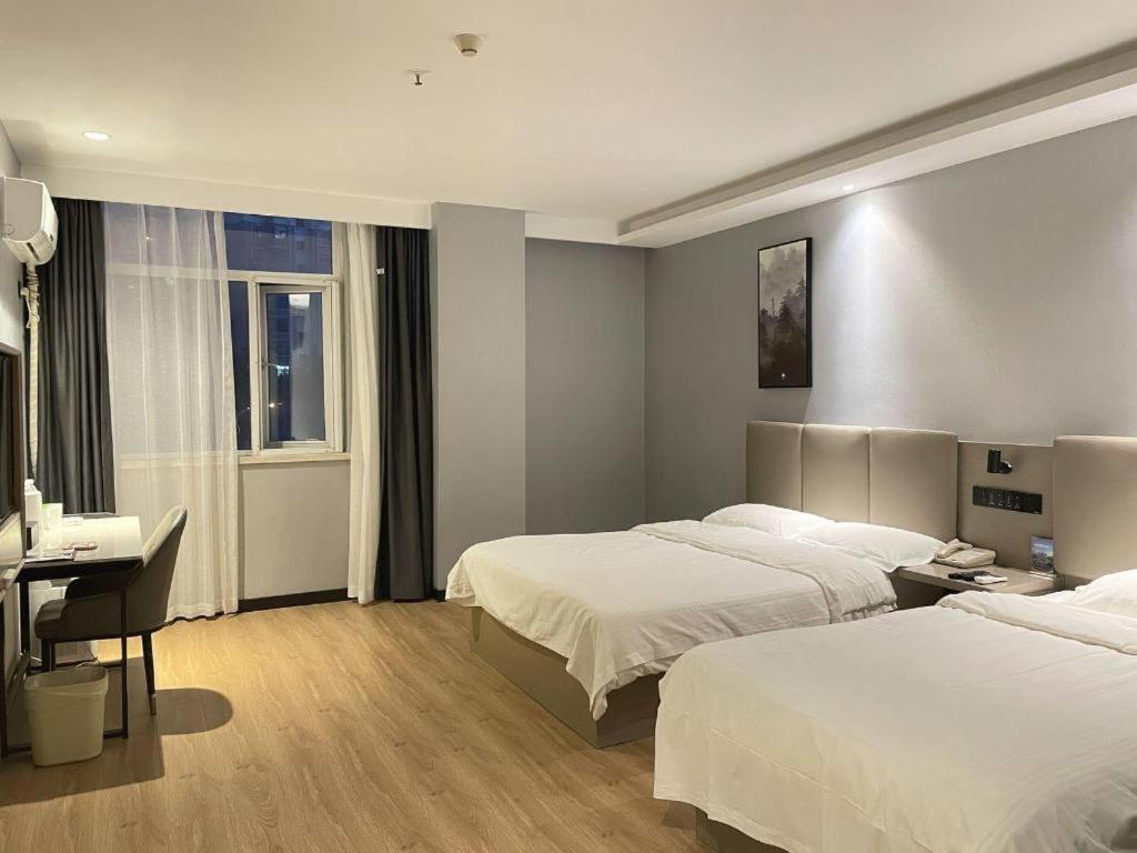 Greentree Inn Hefei East Wangjiang Road Ctce Express Hotel Exteriör bild