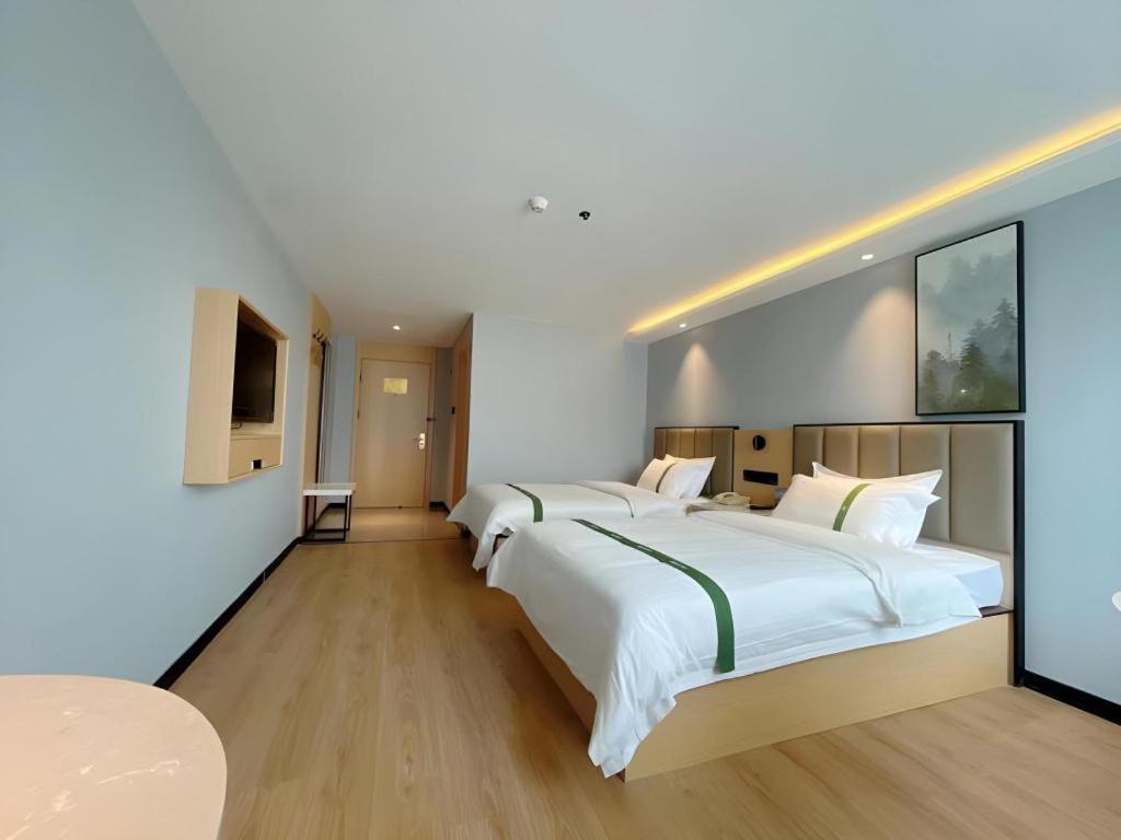 Greentree Inn Hefei East Wangjiang Road Ctce Express Hotel Exteriör bild